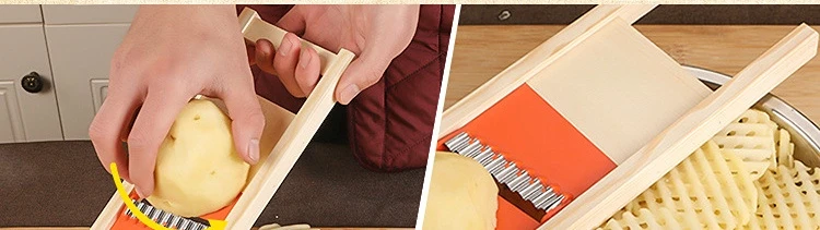 Potato Grid Artifact Potato Slicer Cut Knife Gadgets Accessories