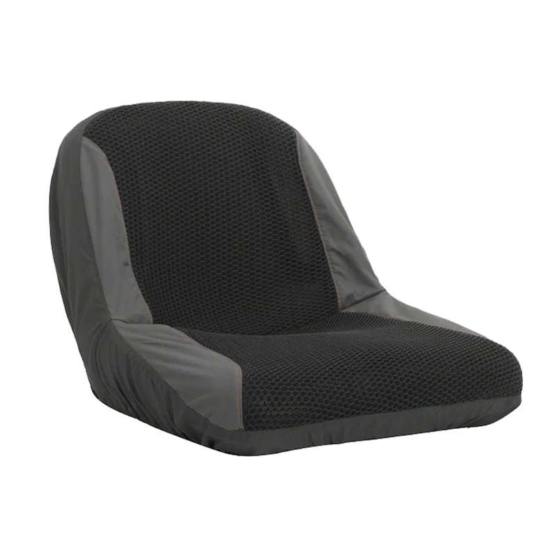 

Universal Lawn Mower Tractor Seats Cover Padded Comfort Pad Storage Pouch Lawn Mower Accessories