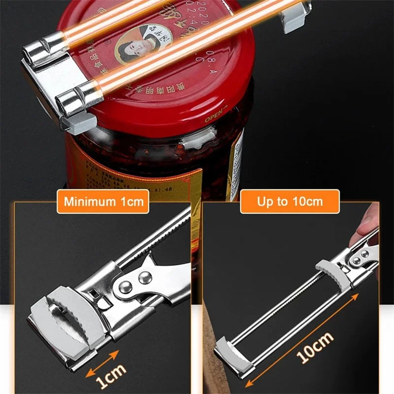 Adjustable Stainless Steel Can Opener – Bravo Goods