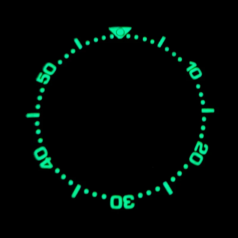 Anel C3 Verde Luminoso Se Encaixa Seiko