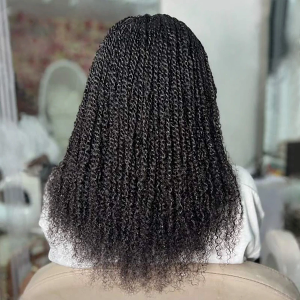 Peruvian Afro Kinky Bulk Hair for Braiding by Debut Natural Look Lightweight And Soft Afro Kinky Bulk Human Hair For Braiding