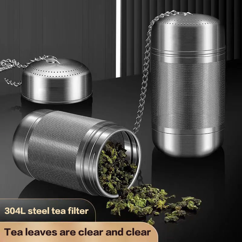Tea Strainer Stainless Steel Tea Infuser Leaves Spice Seasoning Ball Strainer Teapot Fine Mesh Coffee Filter Teaware
