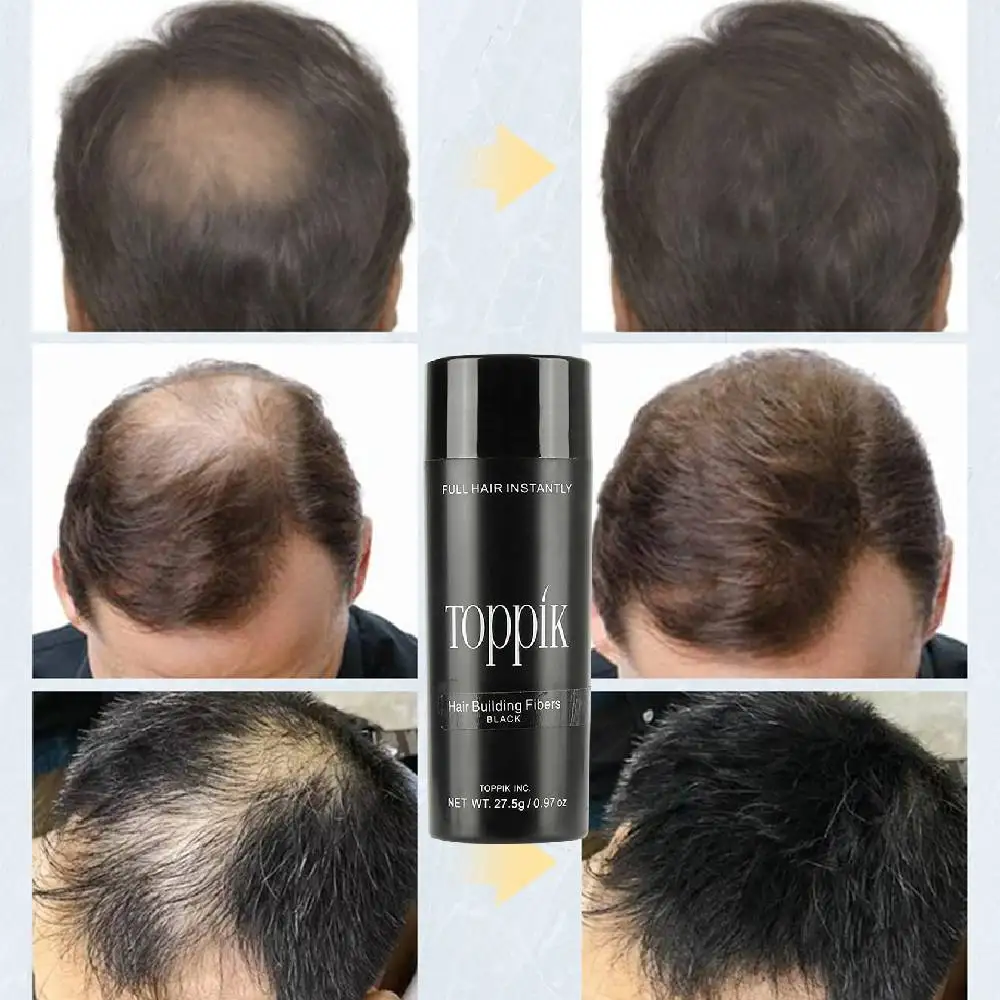 Description Picture 4 of itemToppik Hair Loss Building Fibers Hair Fibers Regrowth Powders Keratin Applicator Hair Growth Products Spray Pump Comb Beauty