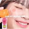Face Brightening Pearlescent Liquid Blush,Natural Makeup Matte Facial Blusher Stick,Cheek Eye Contour Shading Rouge Highlighter 5