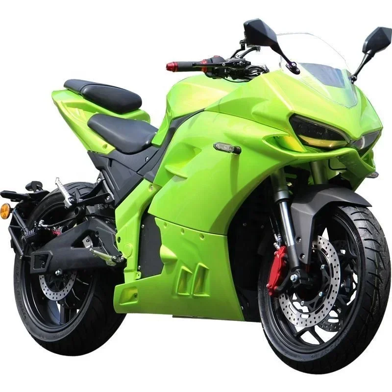 Two-wheeled electric motorcycle high-speed adult electric bicycle 5000W/8000W/10000W120AH long-distance motorcycle