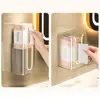 Punch-Free Creative Tissue Box Wall-Mounted Paper Towel Napkin Storage Box Household Kitchen Bathroom Paper Organizer 3