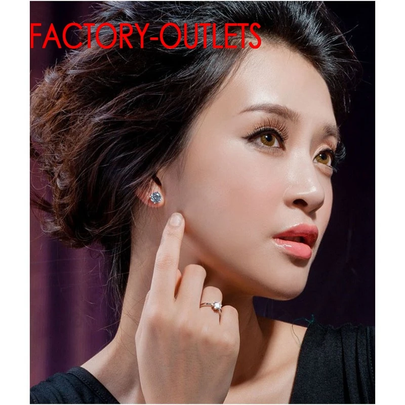 925 Silver Jewelry Set Cubic Zirconia Prong Setting Women Girls Engagement Anniversary Fashion Ring
