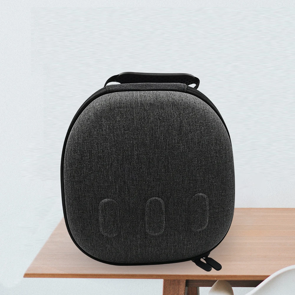 Hard Carrying Case Shockproof Portable Storage Bag Anti-Scratch Hard Carry Bag with Mesh Pocket for Meta Ques 3 VR Accessories