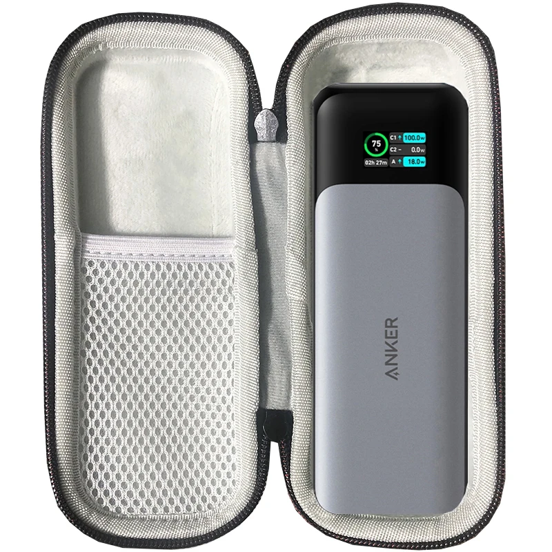 Custodia Rigida EVA Per Power Bank CUKTECH NO.15/15 Ultra/20, AOHI 240W, ANKER 737, Shargeek 100W, Xiaomi 212W 25000 – Protettiva E Portatile