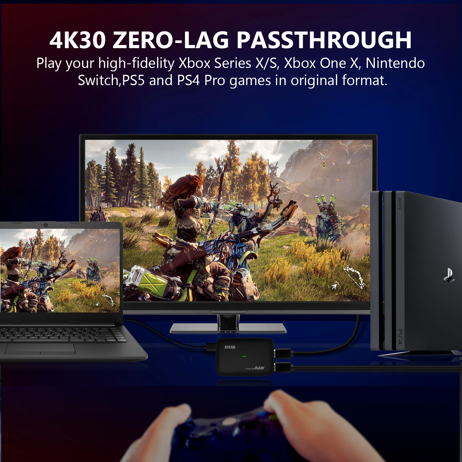 Real 4k Video Capture Card Full Hd 1080p 60fps 120fps Hdmi To Usb 3.0 Live  Streaming Game Recording Box Mic Audio Input Tv Loop - Video & Tv Tuner  Cards - AliExpress