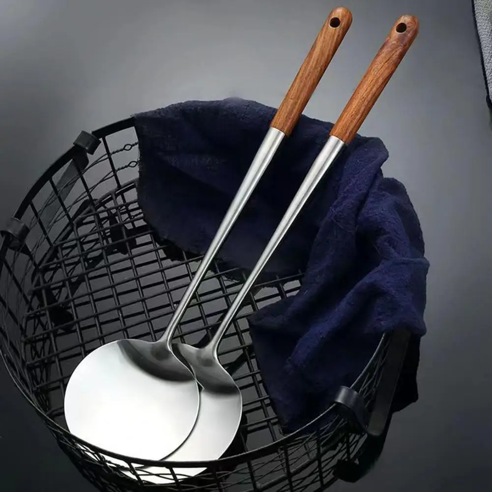 

Heat-resistant Spatula Non-stick Stainless Steel Cooking Spatula with Heat-resistant Handle for Home for Cooking for Home