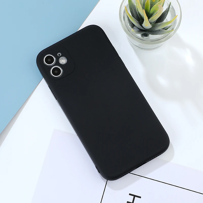 Silicone Candy Protective Phone Case with New Lens Design