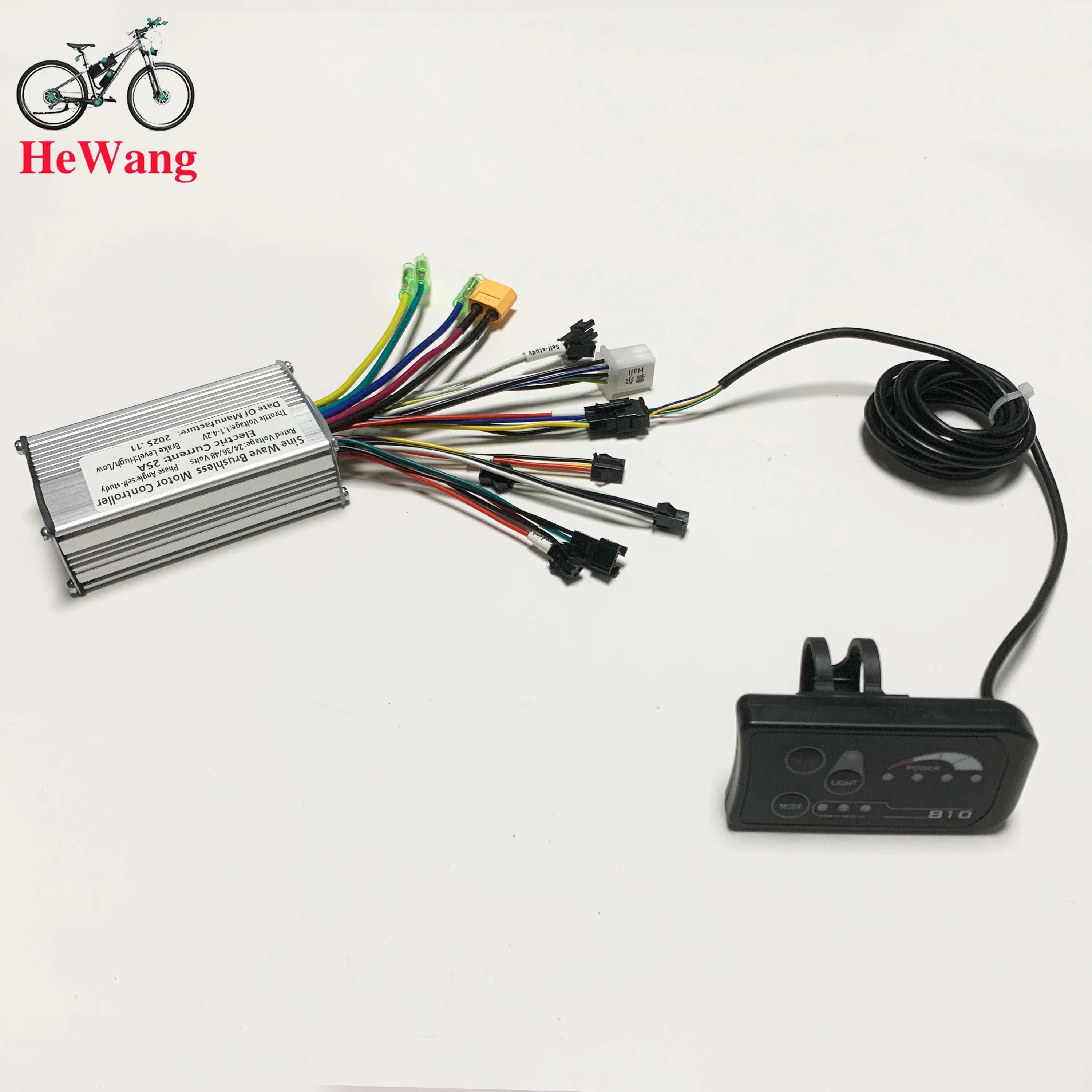 350W 500W E-Bike sine wave Controller 25A/30A with S810 LED Display SET 750W 100