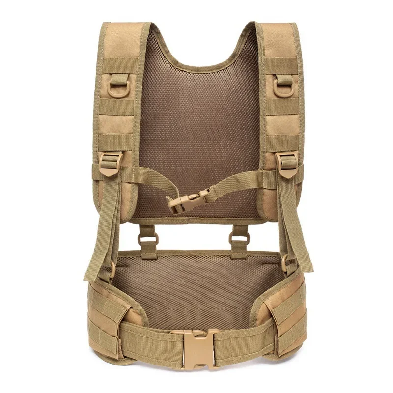 

Tactical Chest Vest Rig Bag Field Training Vest Multifunctional Camouflage Strap with Multi-Pocket Outdoor Camping CS Match Pack