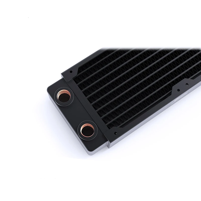 Radiador de Cobre 80 Mmx2 de Refrigeração de Água Preta de Bykski Dissipador de Calor de Cerca de 30 mm de Espessura 160 mm para o fã do Servidor 8cm Cr-rd80x2rc-tn - Imagem 3