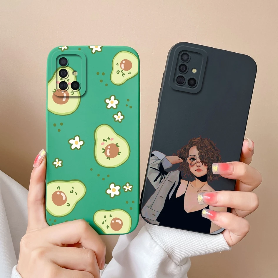 Fashion Love Heart Liquid Silicone Matte Back Cover with Screen Protector
