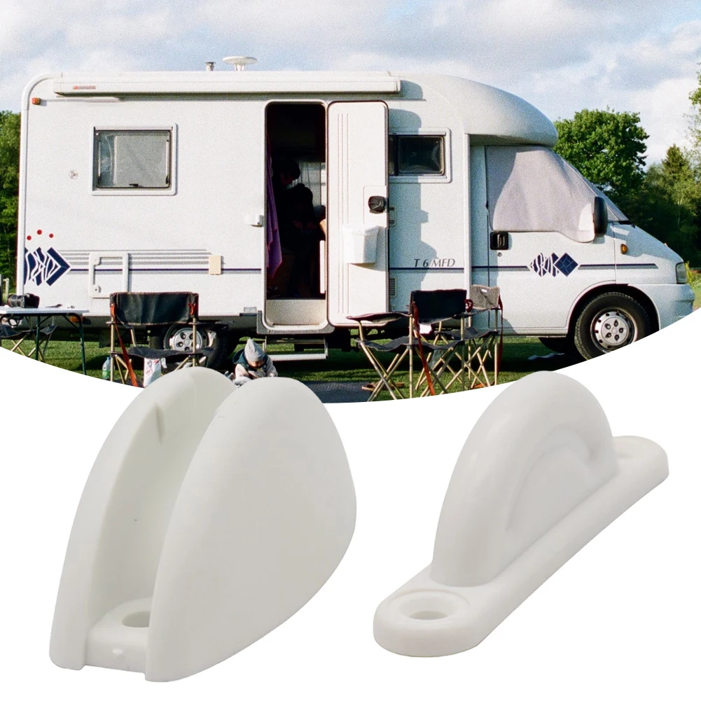 Door Retainer Holder T Shape Door Stopper Clip Nylon Caravan Door Retainer Locker Retainer for RV Caravan Camper Motorhome Boat
