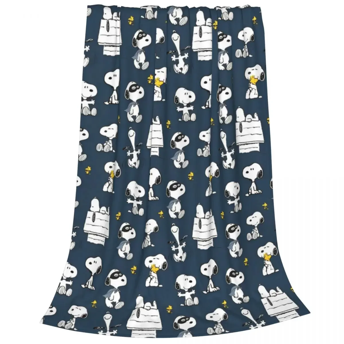 Peanuts Snoopy Woodstock Blanket Cartoon Cute Plush Novelty Soft Throw Blanket for Bed Sofa Decoration Car 4