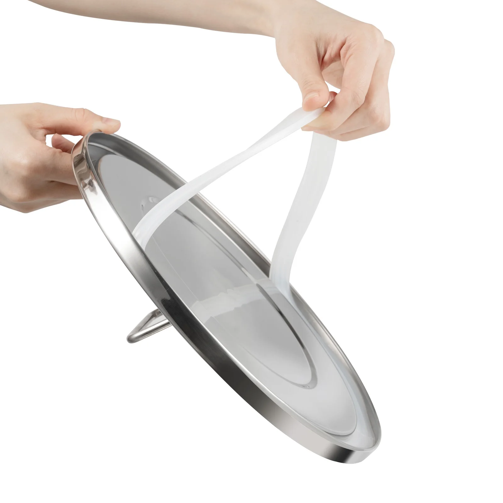Stainless Steel Cereal Container - 12L Airtight Rice and Oil Storage Bucket