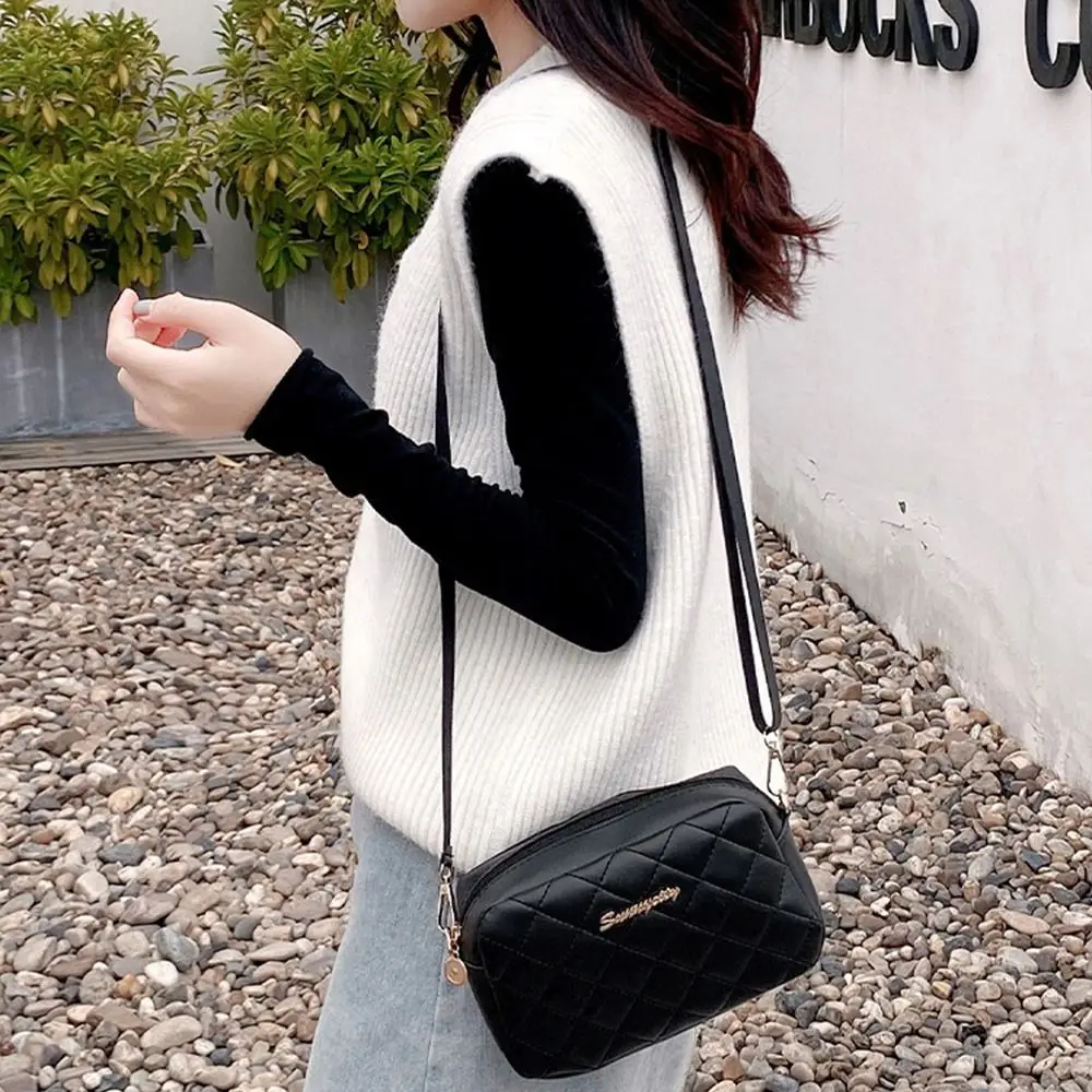 Ladies Cross Body Messenger Bag Women Shoulder over Bags Detachable Handbags Embroidered Small Square Bag