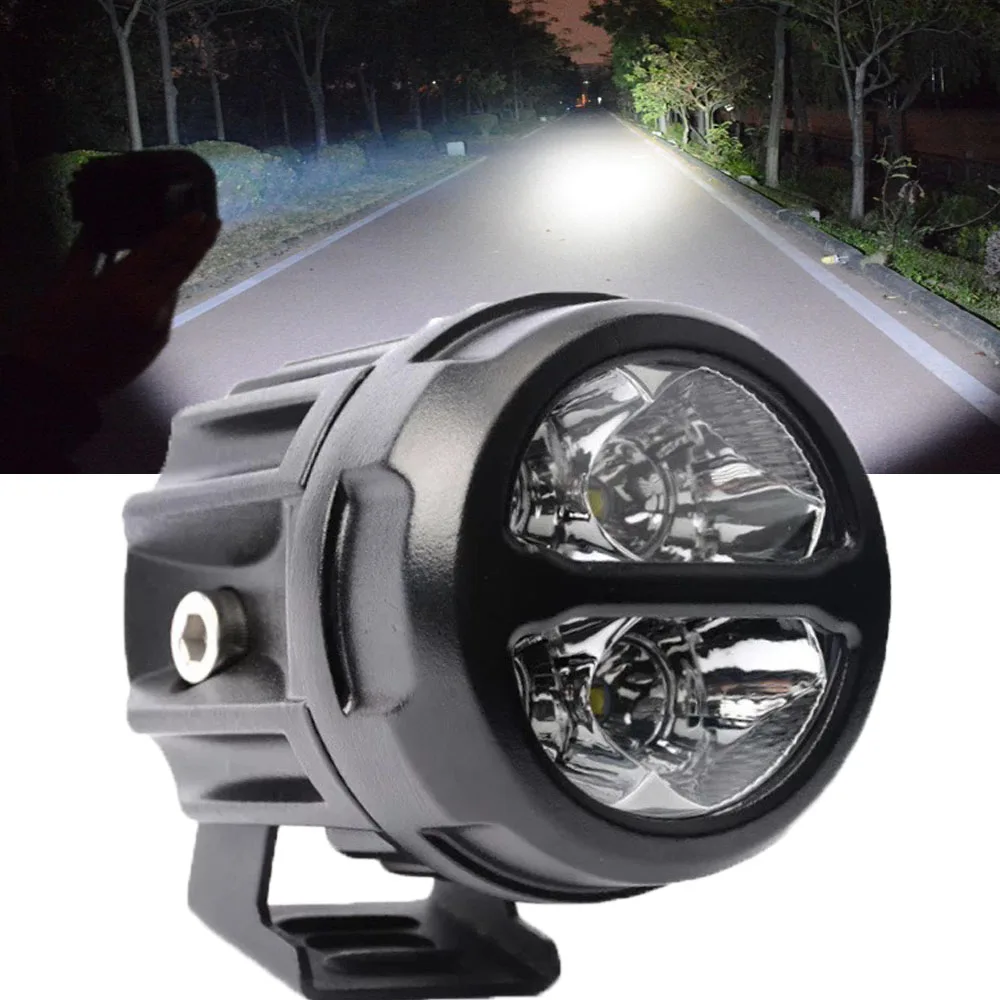 Protectores De Luz Antiniebla Para ZONTES 368G | Metal Negro Resistente A Impactos, Accesorio Motocicleta