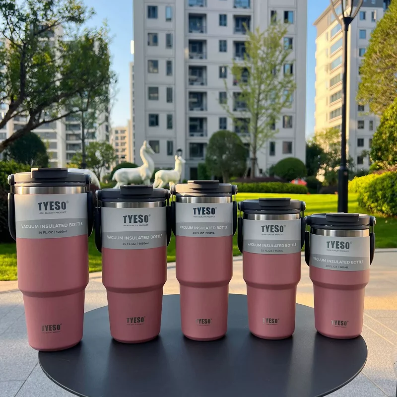 thumbnail image 1 of Teyso Oficial Original Coffee Thermos Bottle Cute Car Travel Cup Portable Cold And Hot Gym Mug Gift For Men Women Kids, 1 of 5