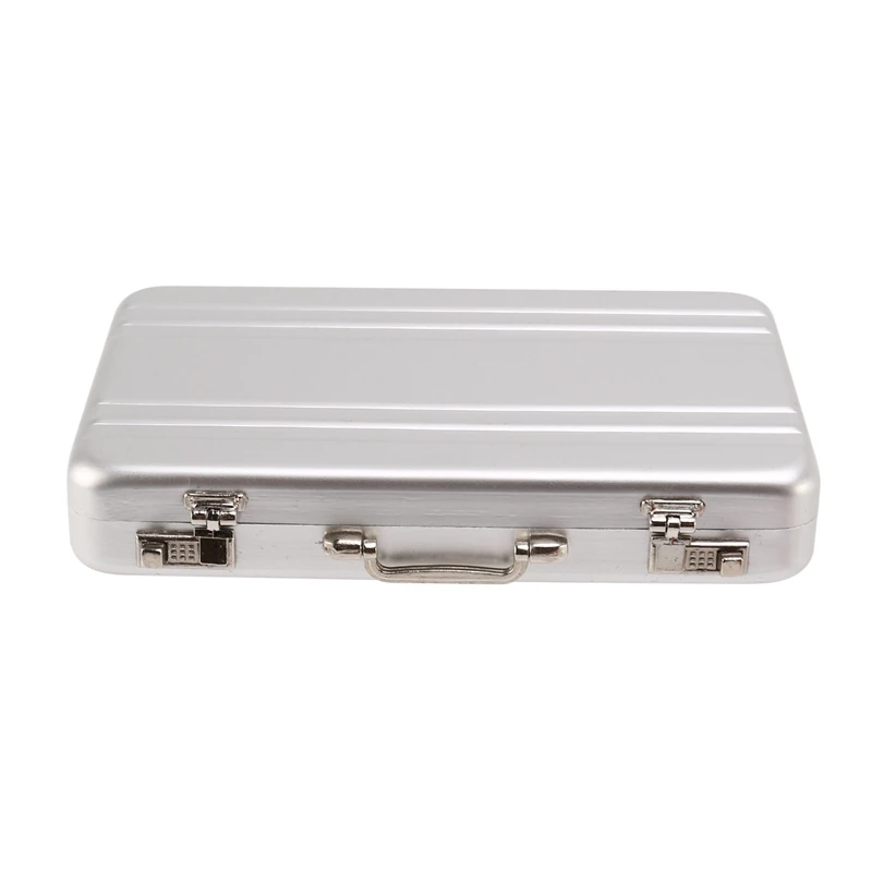 Aluminum password box Card Case Mini suitcase Password briefcase