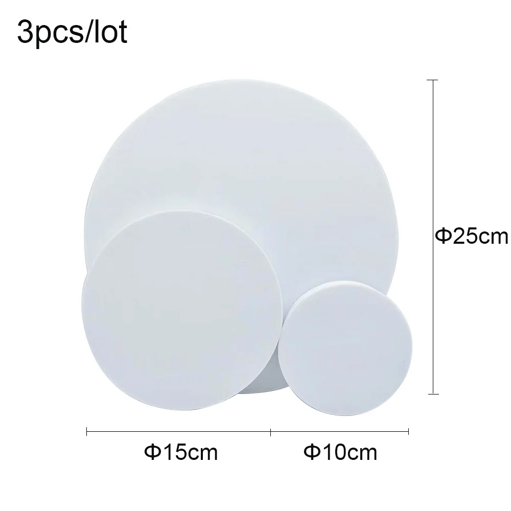 3 pcs White set
