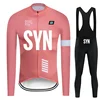 SYN 2025 Long Sleeve Cycling Sets Bicycle Clothing Breathable Mountain Cycling Clothes Suits Ropa Ciclismo Verano Triathlon 3
