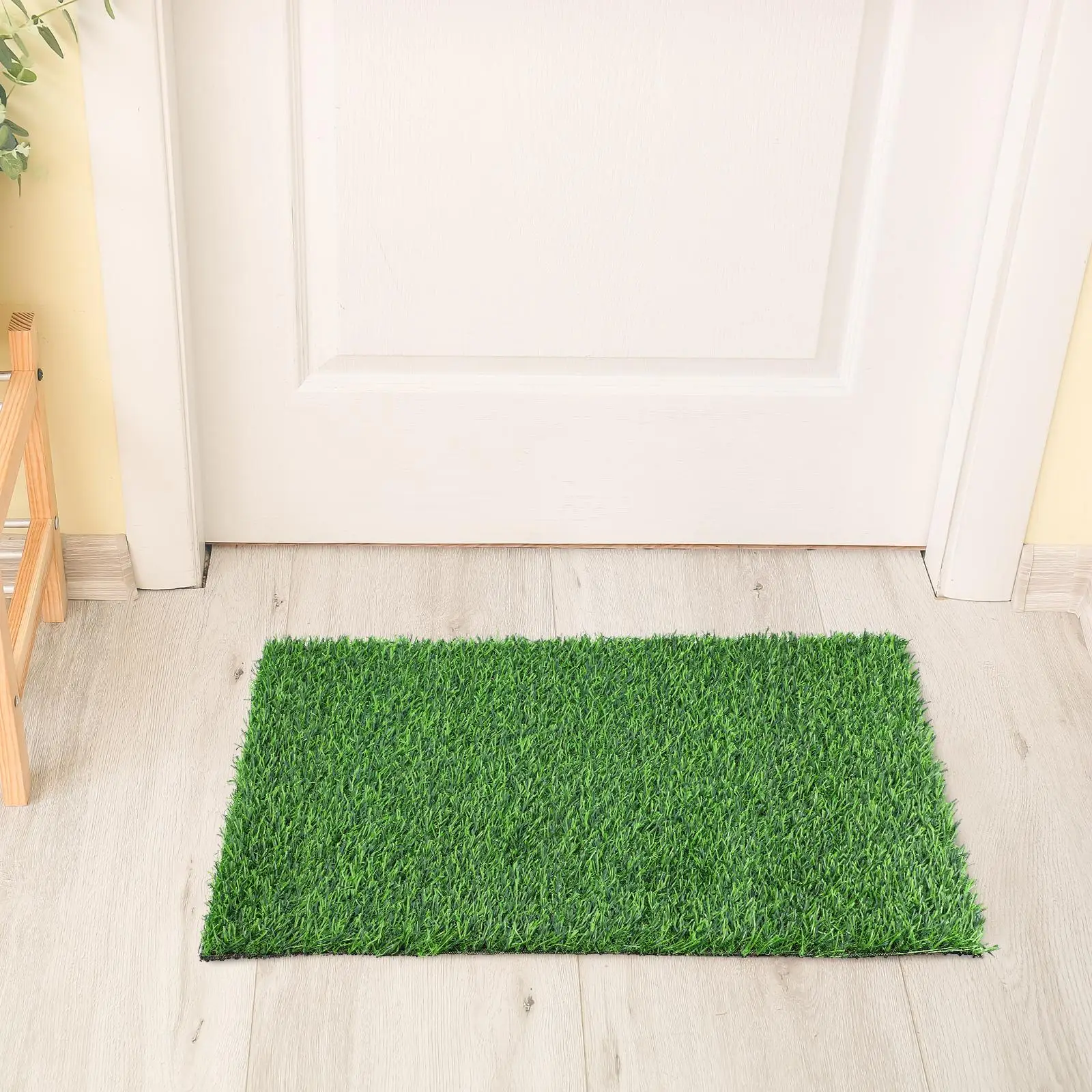 Door Entrance Mat Bedding Outdoor Doormat Entry Way Rug Plastic Fake Grass Turf 3