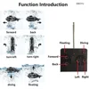 2.4G 6 Channels Nuclear Submarine Boat Wireless Remote Control Diving Child Toy Mini Remote Control RC Submarine Boat Toys 2023 3