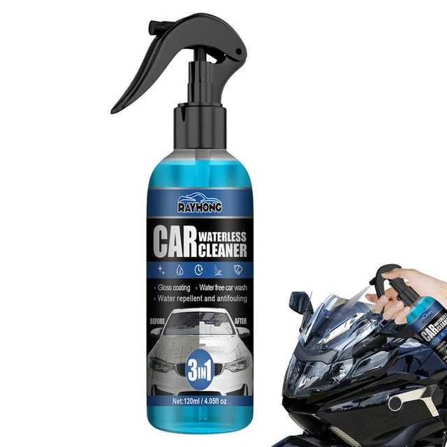 Waterless Car Wash 120ml Waterless Car Wash Spray Easy To Apply