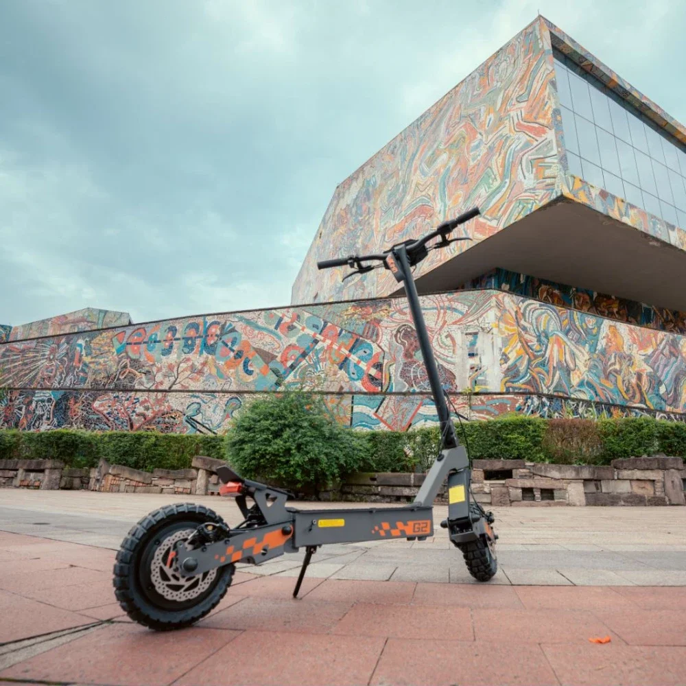 Kukirin G2 Adult Off road Electric Scooter 800W 45KM/H Max Speed 48V 15AH Super Battery 60KM Max Range Thumb Throttle Starte