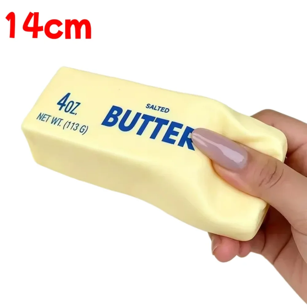 Cheese-Shaped Squishy Stress Relief Fidget Toy