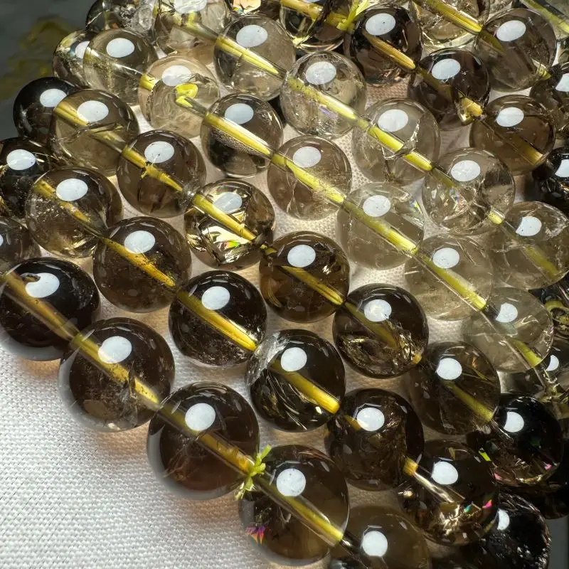 Wholesale Natural Genuine Black Gold Lemon Azeztulite Quartz