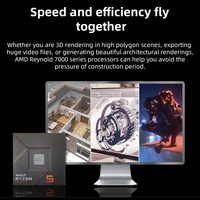 Processeur Amd ryzen 5 7600x r5 7600x4.7ghz