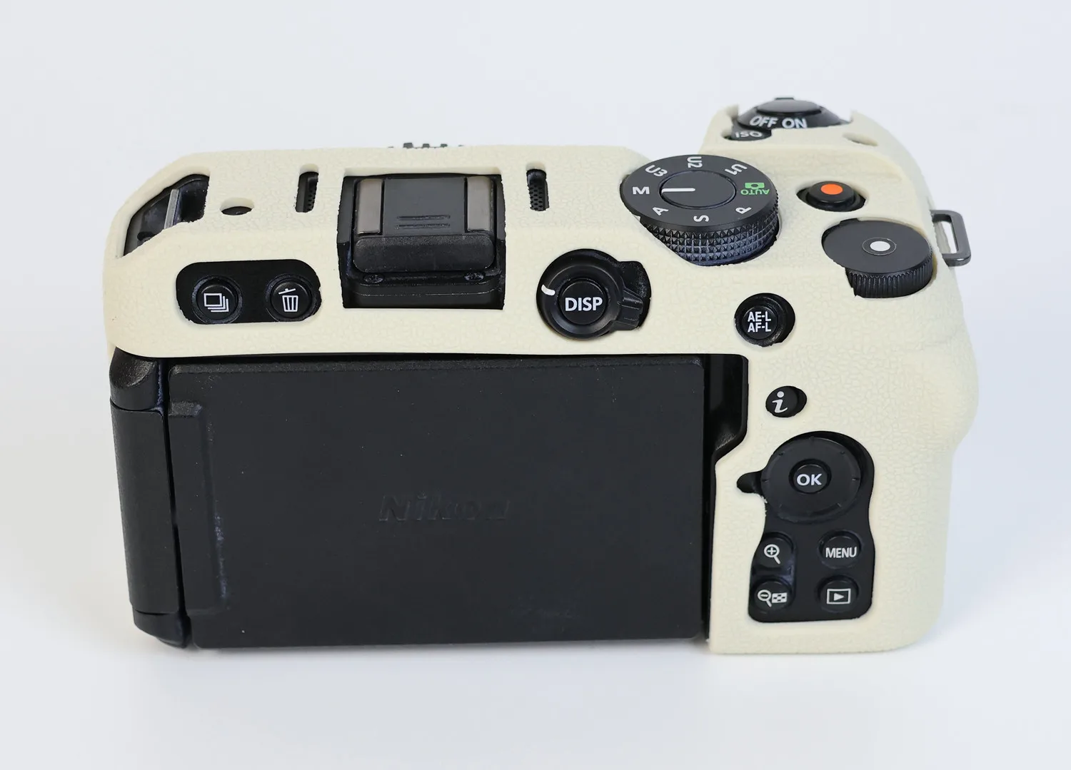 Nikon Z30 실리콘 갑옷 스킨 케이스 보호용 바디 커버 미끄럼 방지 질감 디자인 미러리스 카메라 가방