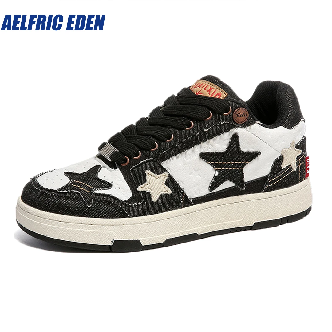 StarryClimb Star Canvas Thick Bottom Skate Shoes 2023