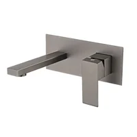 Stylish Wall-Mounted Basin Faucet with Digital Display Concealed Mixer Built-In Bathroom Tap for Modern Home Decor 4