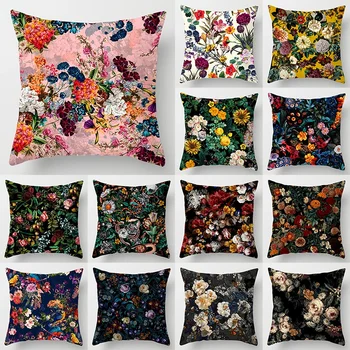 Flower Series Throw Pillow Covers – Decorative Cushion Covers 1