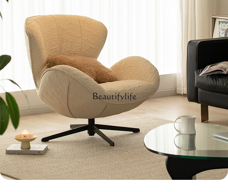 

Living Room Single Sofa Goose Balcony Leisure Easy Chair