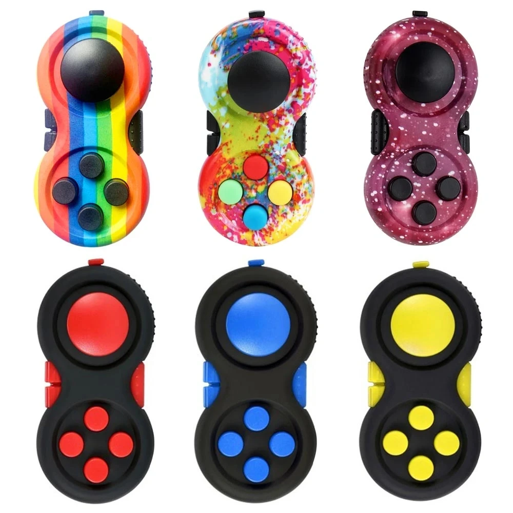 Fidget Controller Pad Satisfaisant Anti Stress Autism ADHD Anxiety Toys For Adults And Kids