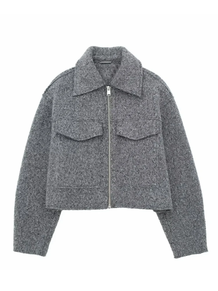 ジャケット・アウター UN3D. BIG COLLAR FABRIC MIX CT 2024AW 新品】UN3D. BIG COLLAR FABRIC MIX VEST 36