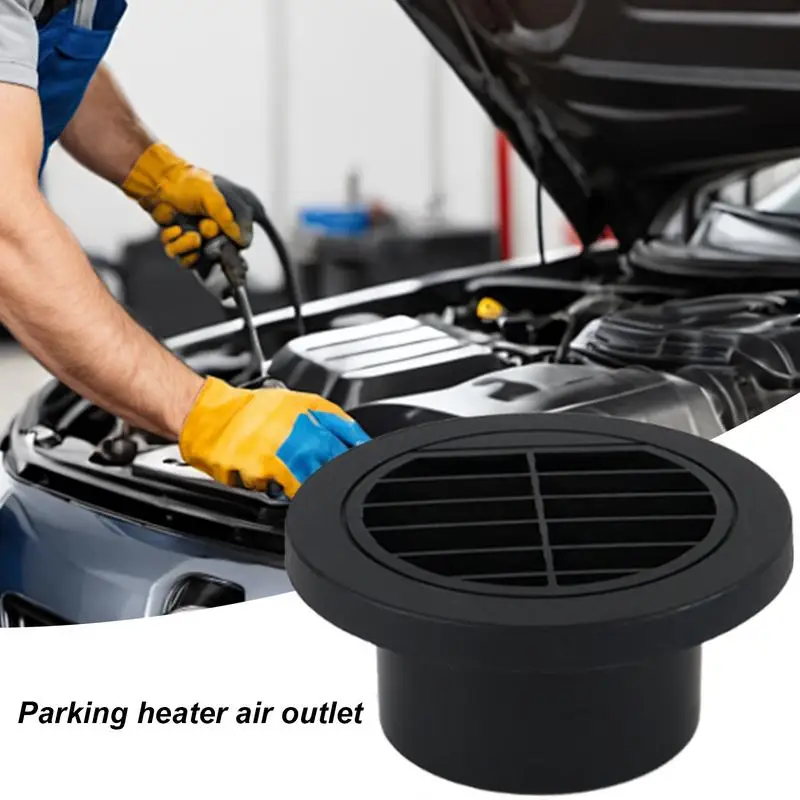 Air Vent Outlet For Heater Flat Air Outlet Grille Accessories 360 Degrees Rotatable Water Heater Vent Pipe Parking