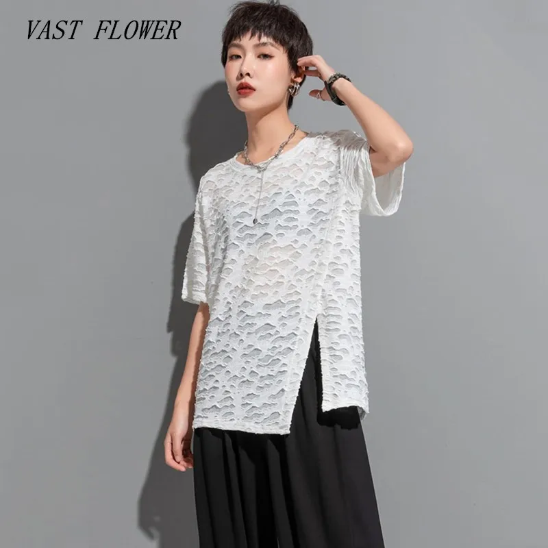 

short sleeve lace oversized vintage casual loose summer tee t shirt women t-shirt woman tshirt 2023 tops streetwear clothing