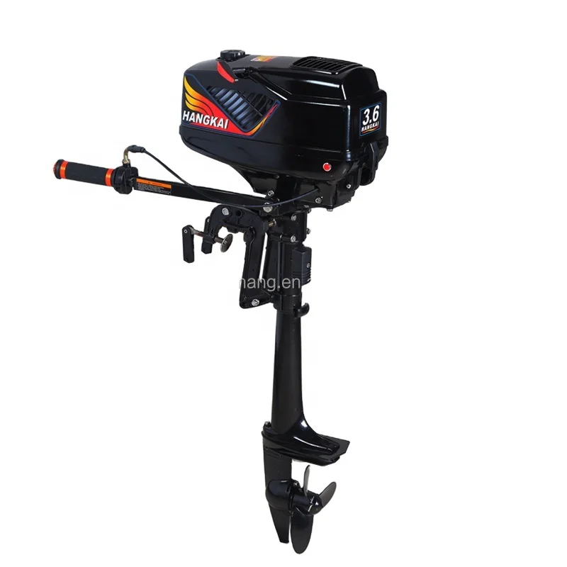 

HANGKAI Small 2 Stroke 3.6hp Boat Engine Ship Outboard Motors