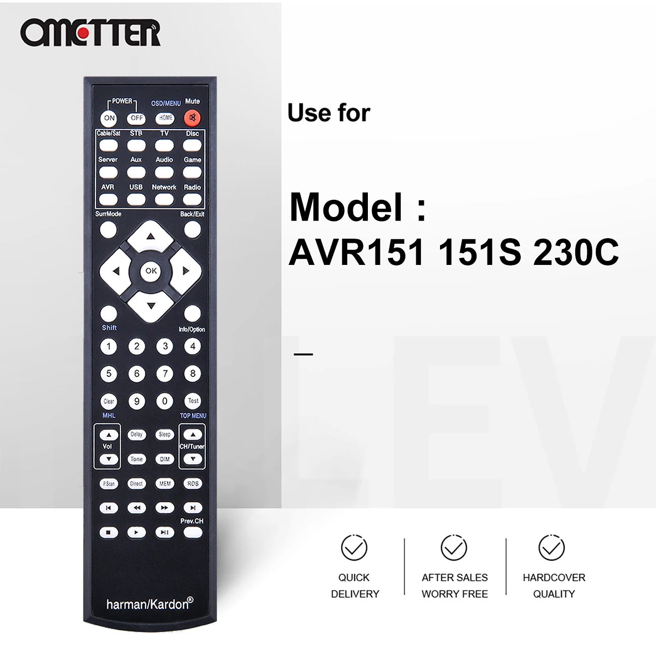 Nuevo Mando A Distancia Para Avr-1713 Rc 1169 Avr-1613 Avr S