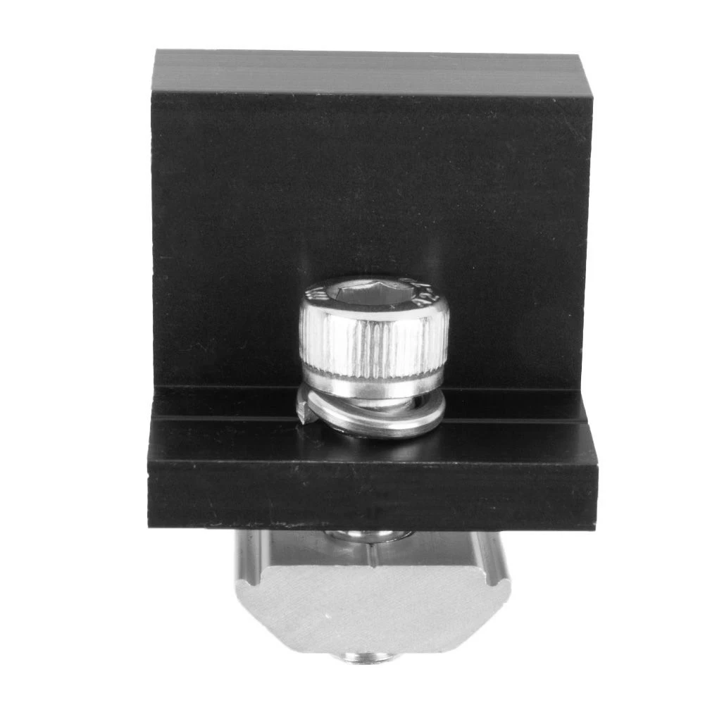 

30/35mm Solar Panel Mounting Bracket Fixing Clamp End Middle Clamp PV Photovoltaic Panel Clip For Solar System Accessories