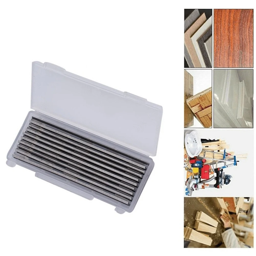 10pcs 82mm Planer Blades Electric Wood Planer Knife for Bosch DeWalt Woodworking Power Tools woodworking tools planer blades
