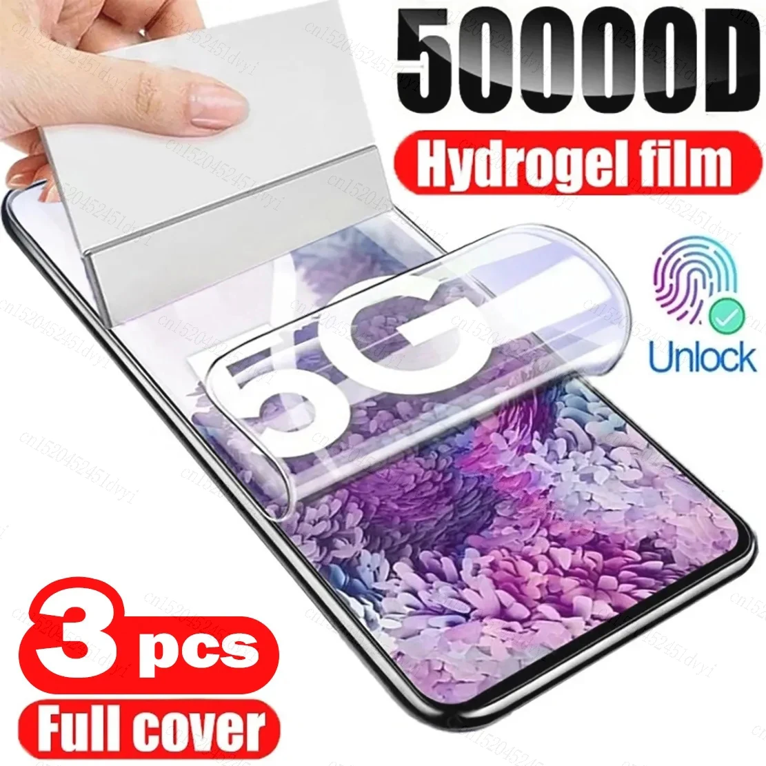 

3PCS Hydrogel Film For Samsung Galaxy S23 S22 Plus S21+ S21 FE A22 A32 A72 A52 5G A33 A53 A31 A41 A23 A34 A54 Screen Protector